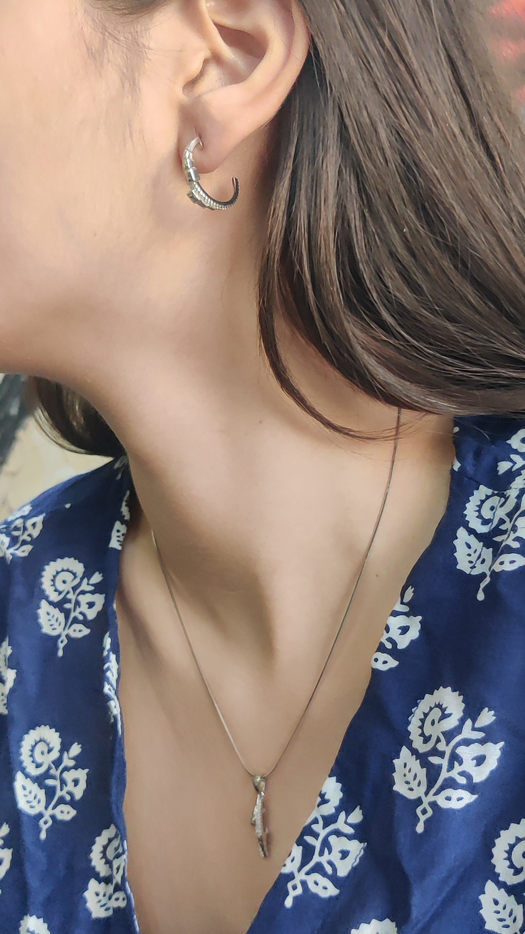 Chic & Stylish Modern Pendant Set with Half Baali