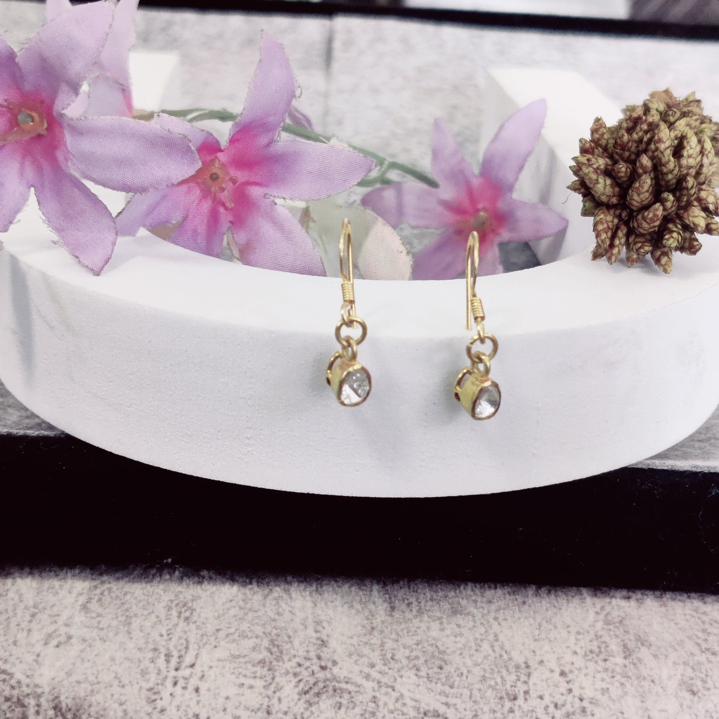 Classic Pear Drop Fish Hook Earrings