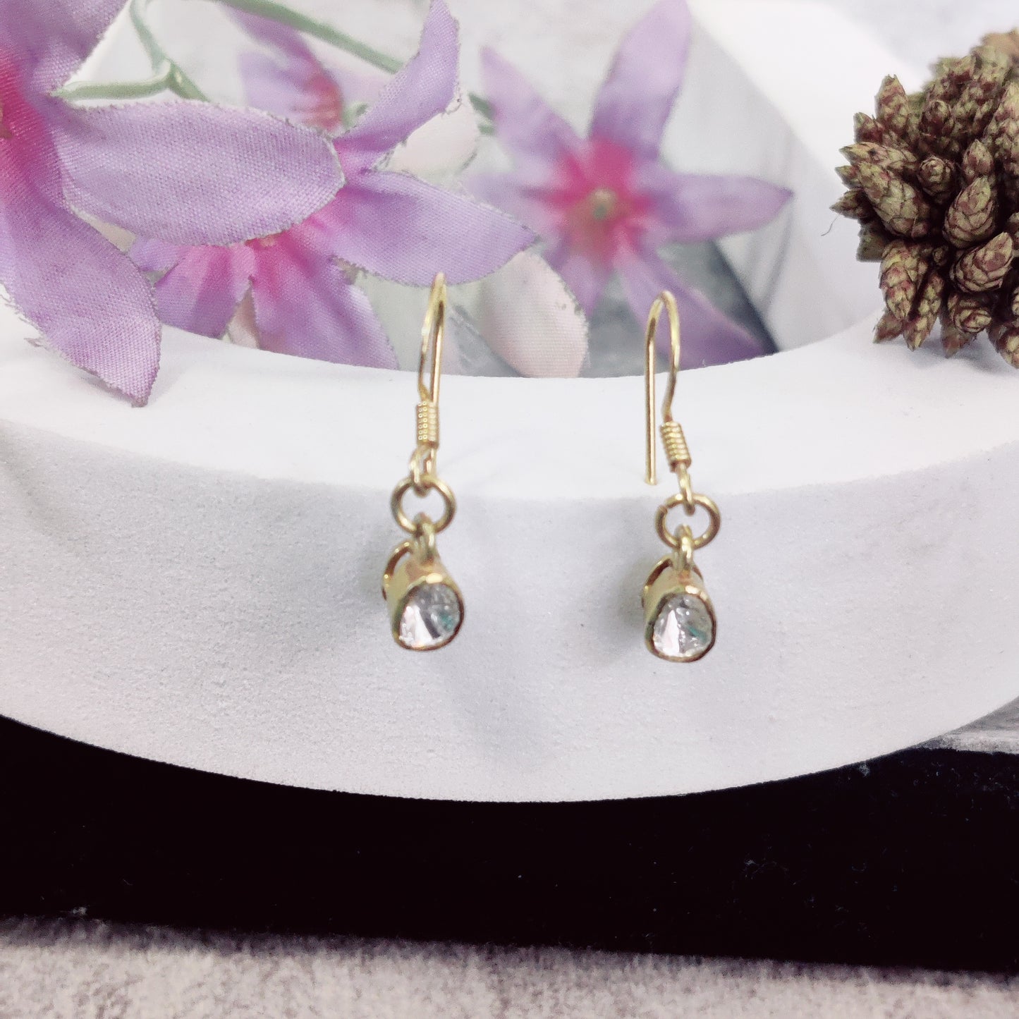 Classic Pear Drop Fish Hook Earrings