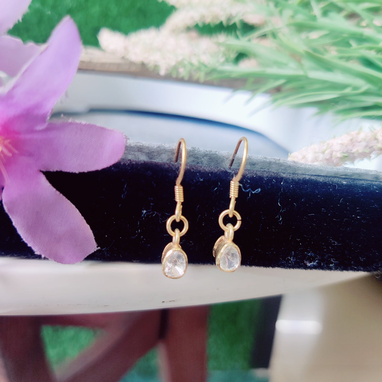 Classic Pear Drop Fish Hook Earrings