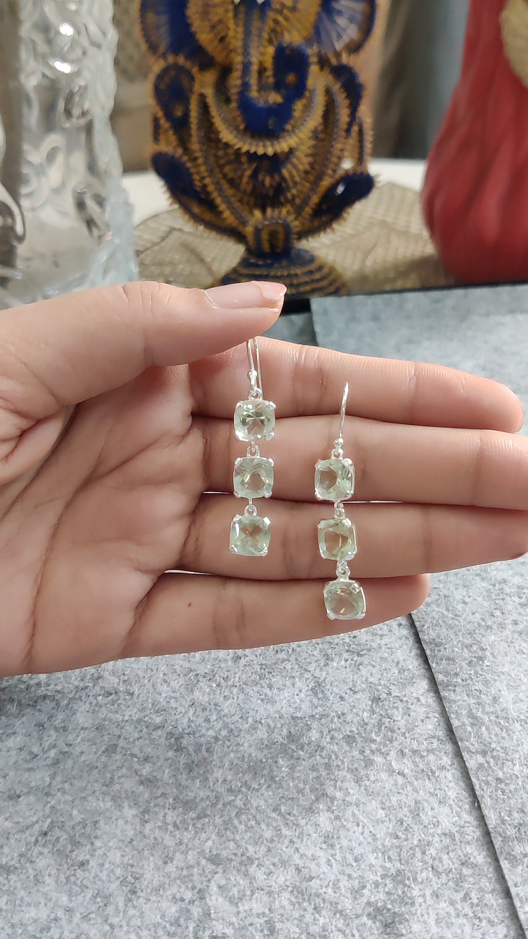 Verdant Cascade Earrings