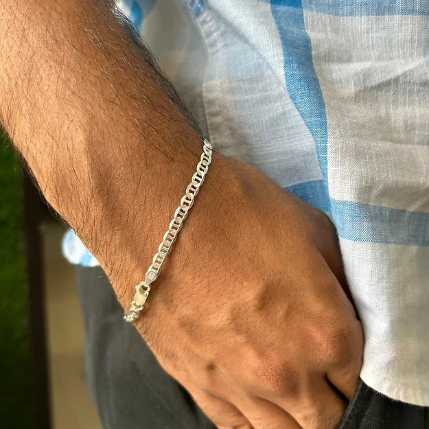 Men's Italian Shiny Bracelet
