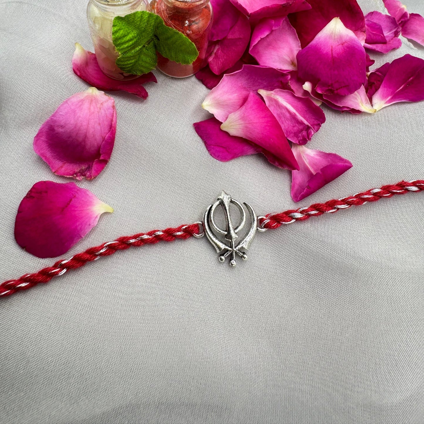 Khanda Silver Rakhi
