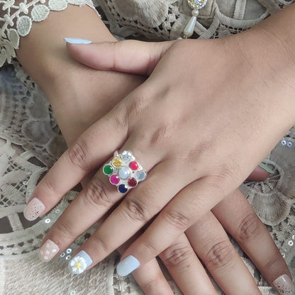 Nine gems  One powerful statement Ring