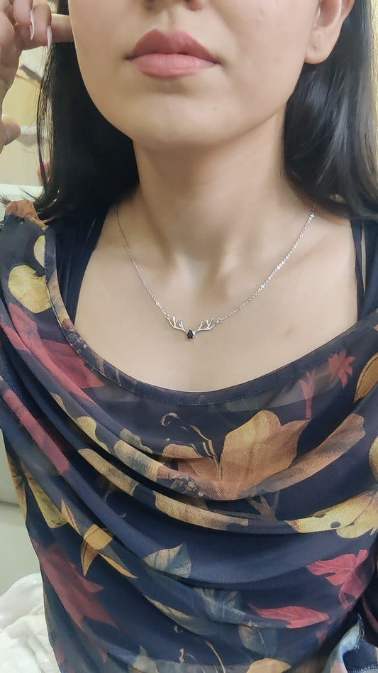 Antler necklace