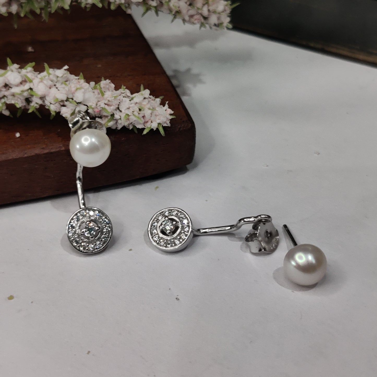 Luna Grace Jacket Earrings