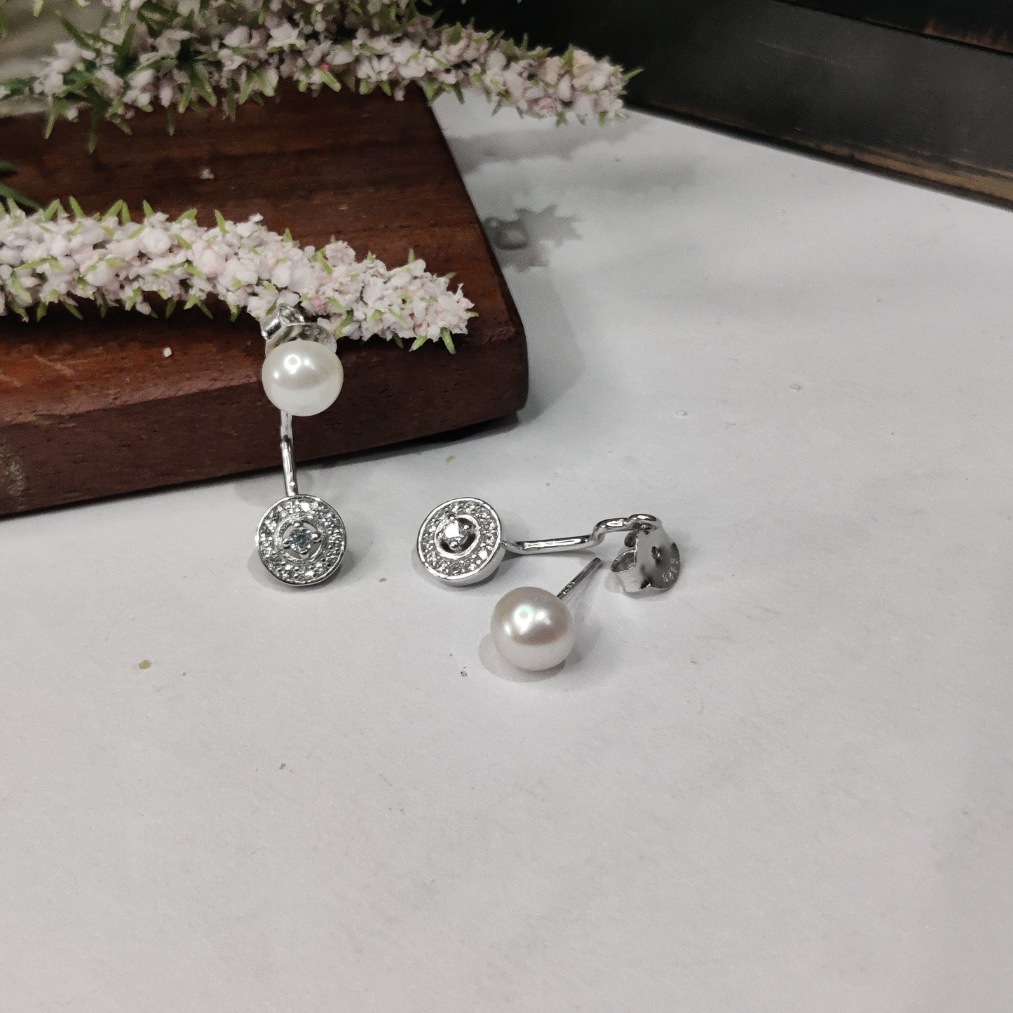 Luna Grace Jacket Earrings