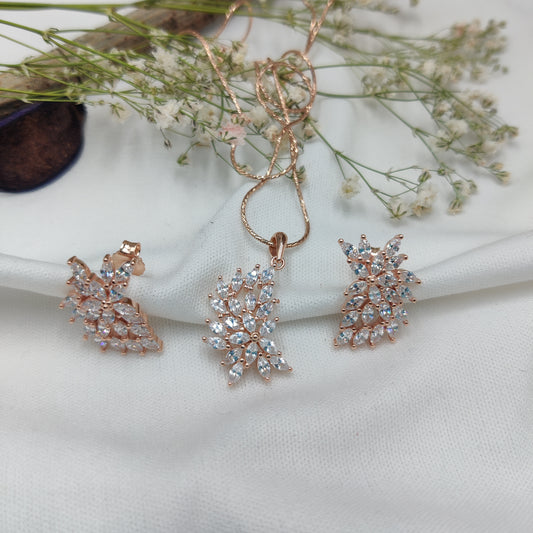 Silver Rose Spark Set