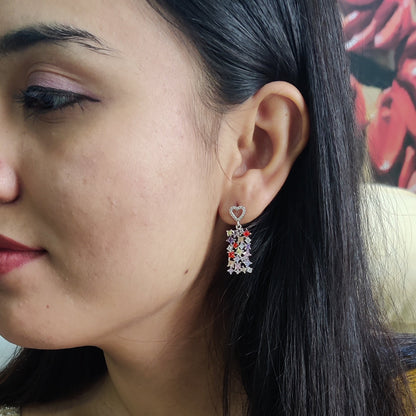 Multicolored Stone Earrings