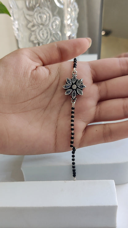 Marquise Cutstone Mangalsutra Bracelet