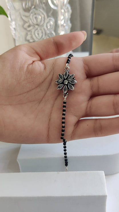 Marquise Cutstone Mangalsutra Bracelet