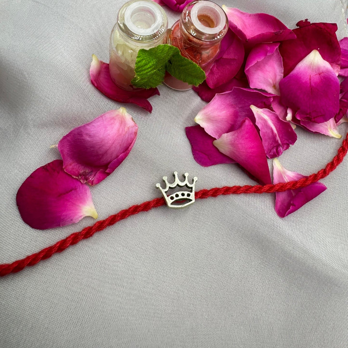 Royal Bond Silver Rakhi