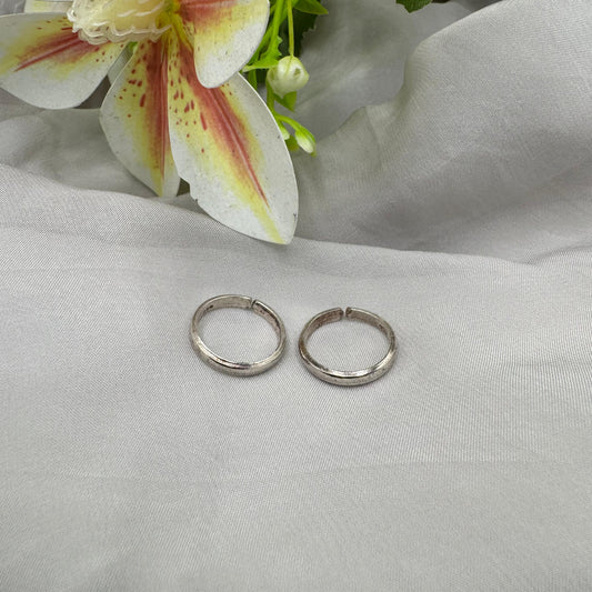 Classic Plain Silver Toe Ring – Pure Silver