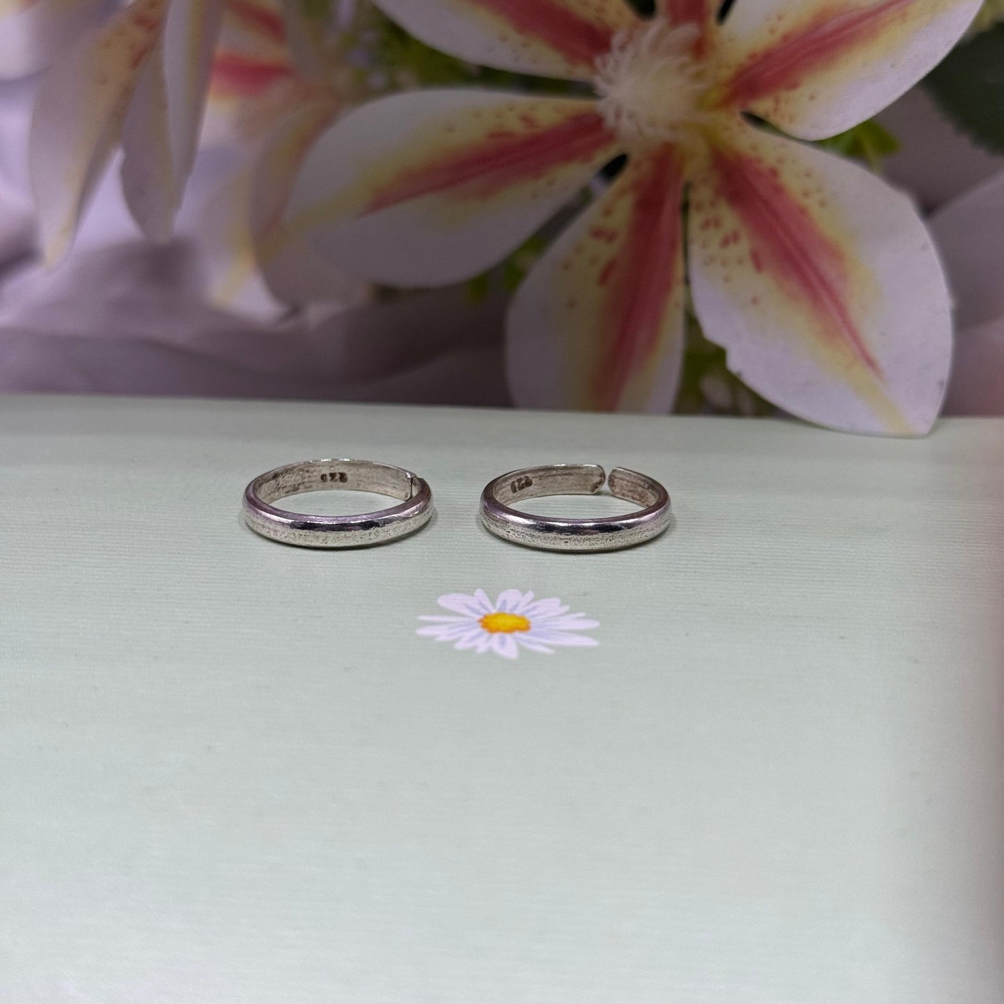 Classic Plain Silver Toe Ring – Pure Silver