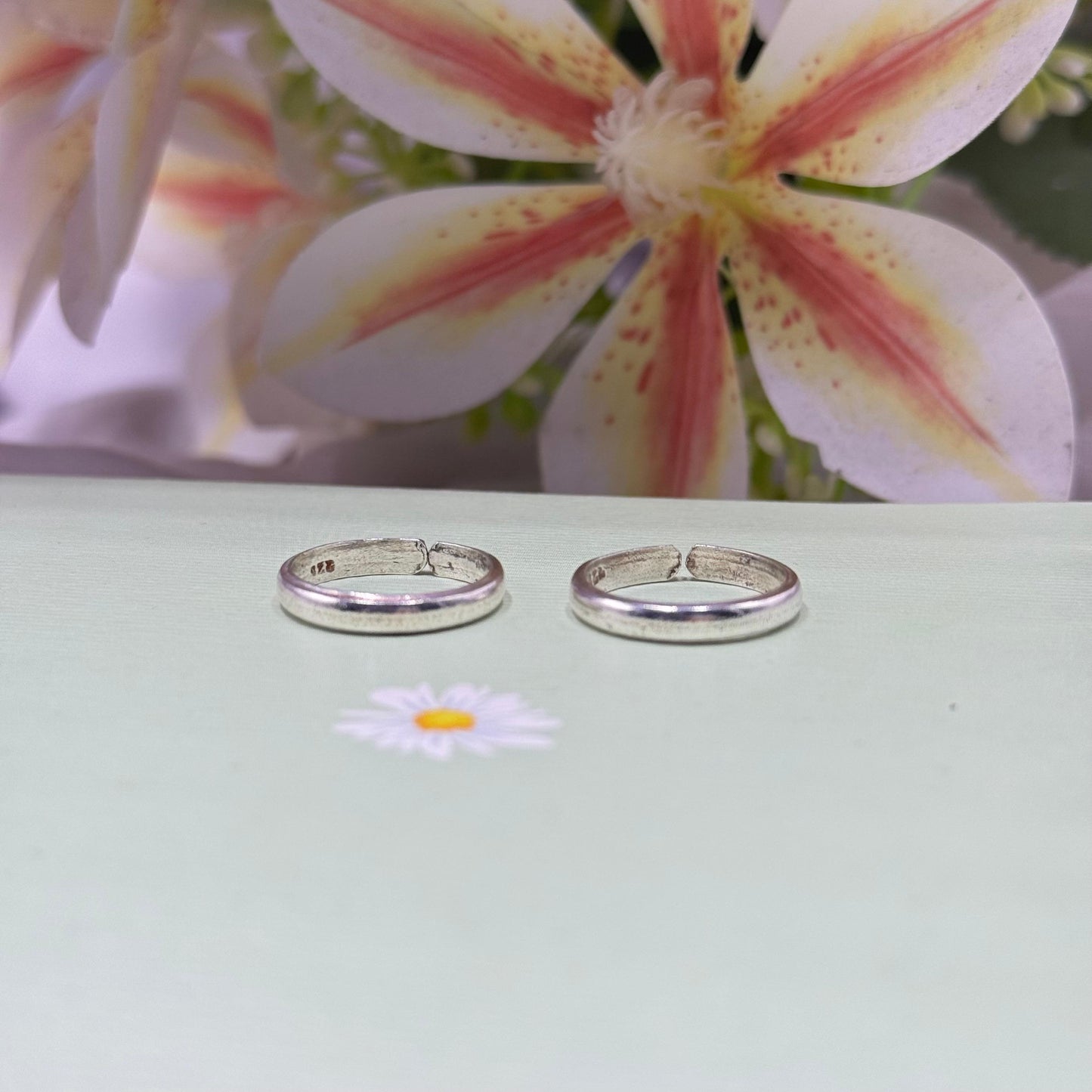Classic Plain Silver Toe Ring – Pure Silver