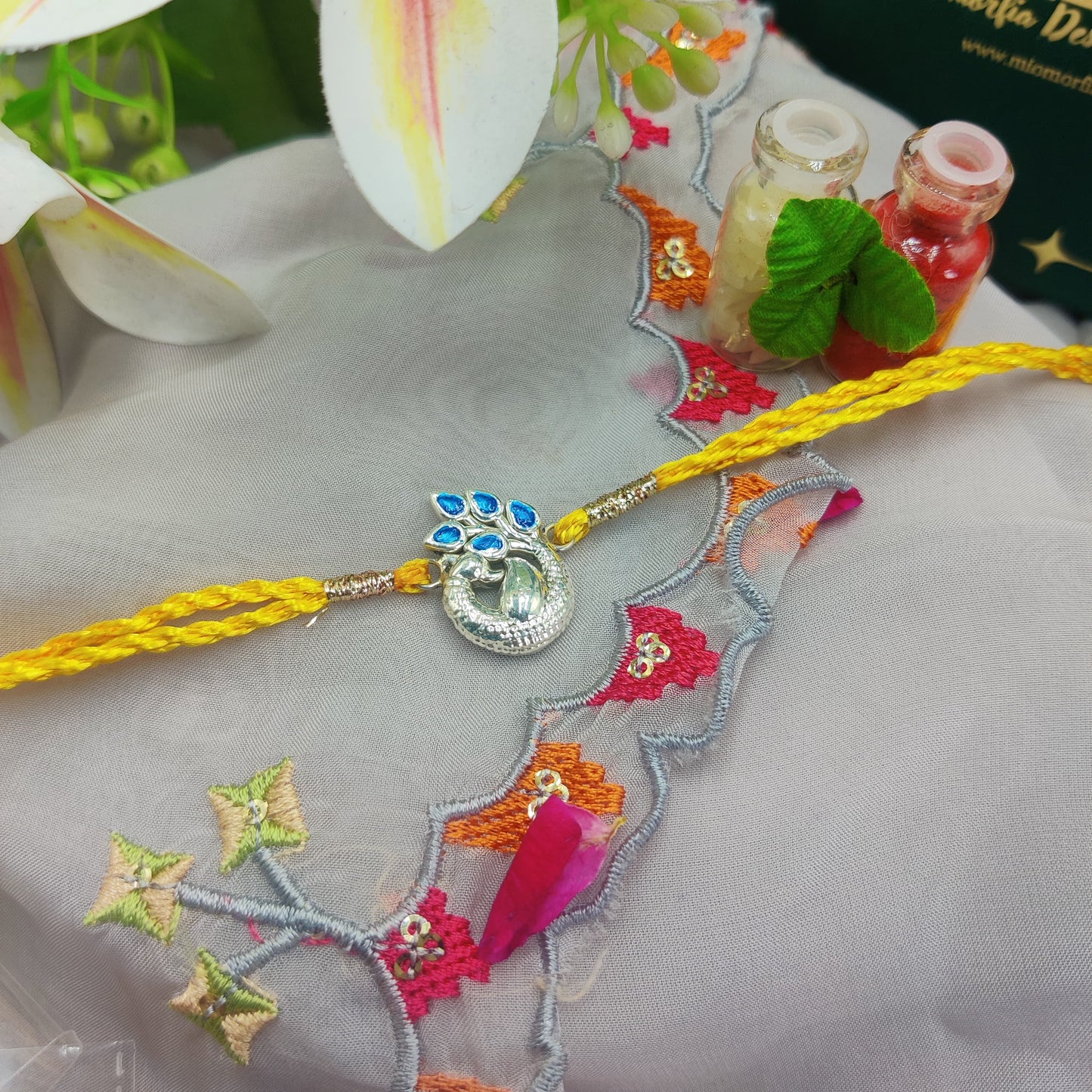 Peacock Grace Rakhi