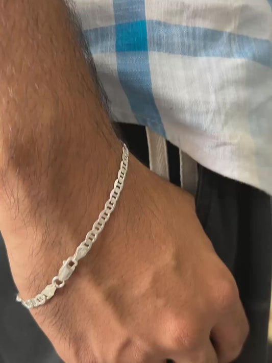 Men's Italian Shiny Bracelet